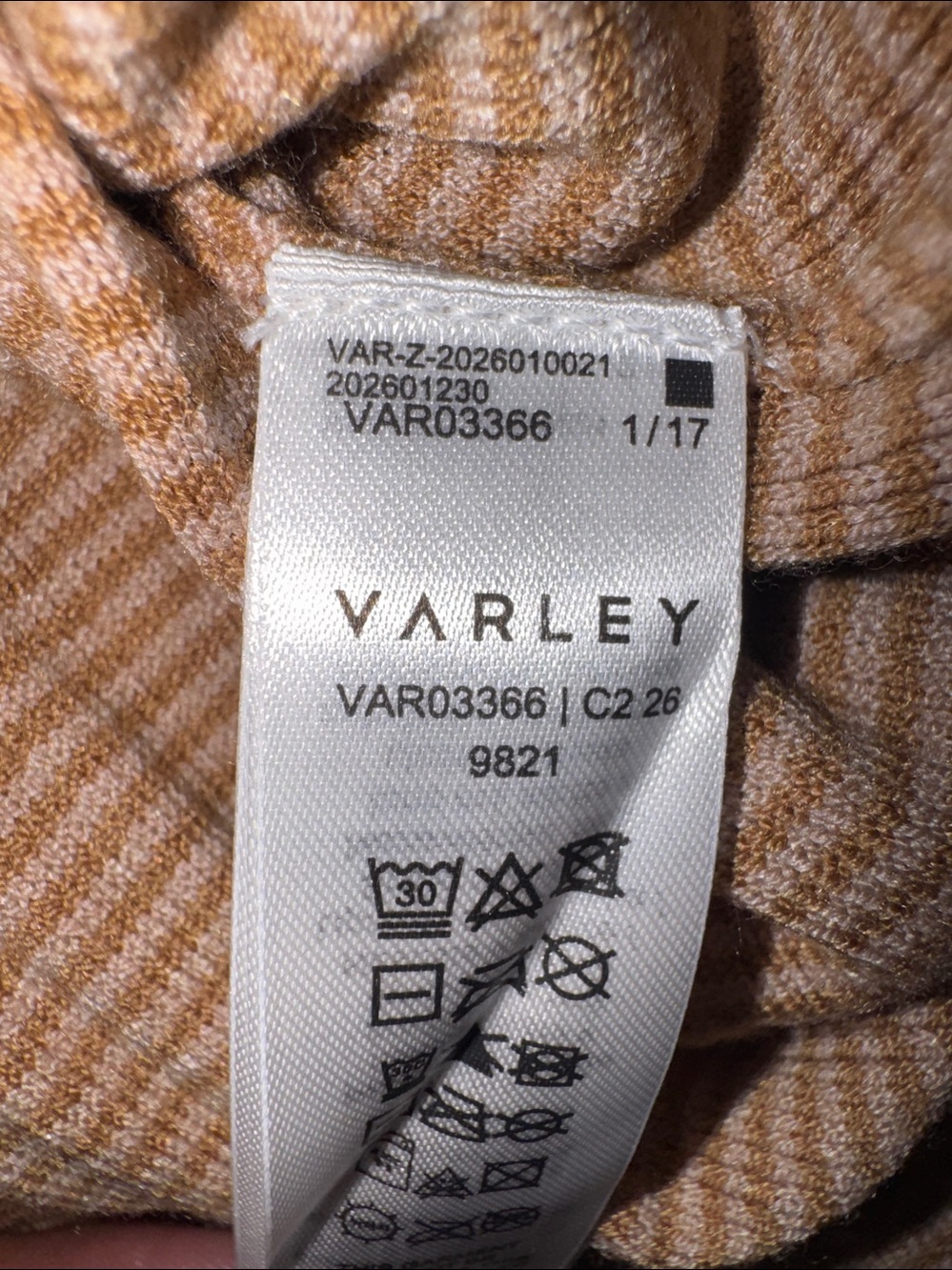 VARLEY HANSON RIB KNIT TANK - Picture 4 of 9